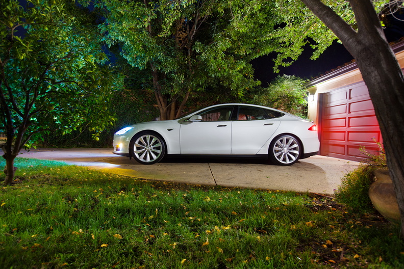 Tesla Model S White