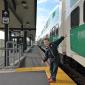 could you would you on a train?