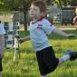kicking or dancing?