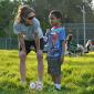 Clark's first soccer night 031