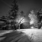 a snowfall in oakhill